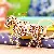 Wholesale Rhinestone Bear Car Key Charm Supply for Retailers - Meaning immediate success-single OPP bag packaging