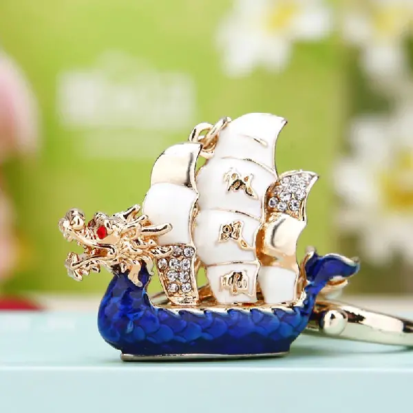 Smooth sailing blue-single OPP bag packaging,chaincharmsupply.com