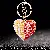 Wholesale Four-Leaf Clover Love Lock Keychains for Retailers - A525 double-sided pearl heart pink-single OPP bag packaging