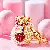 Wholesale Pearl Love Lucky Bag Keychains for Retailers - Pearl love lucky bag purple-single OPP bag packaging