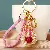 Wholesale Pearl Love Lucky Bag Keychains for Retailers - BV Pearl Love Lucky Bag Rose Red-single OPP bag packaging