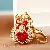 Wholesale Pearl Love Lucky Bag Keychains for Retailers - Rhinestone love bag red - single OPP bag packaging