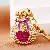 Wholesale Pearl Love Lucky Bag Keychains for Retailers - Rhinestone love lucky bag purple-single OPP bag packaging