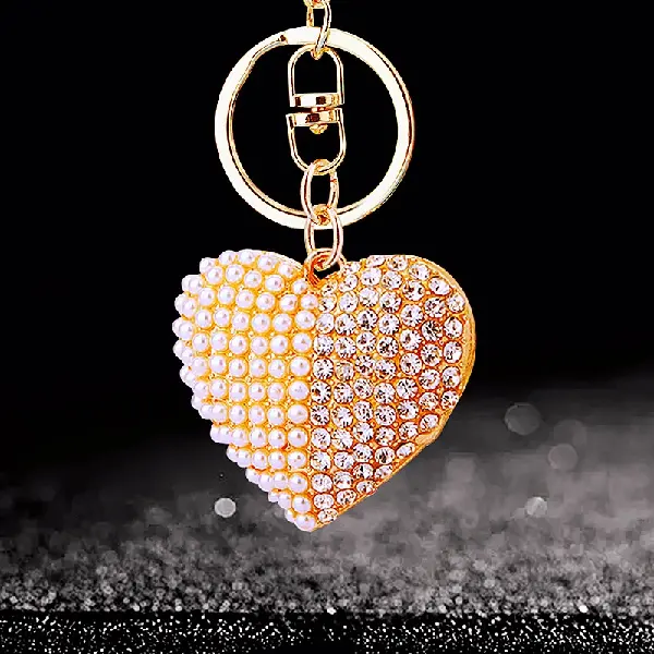 A525 double-sided pearl love white-single OPP bag packaging,chaincharmsupply.com