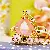 Rhinestone Pumpkin Keychain Wholesale Supply for Quality Retail - Jelly pumpkin cart pink-single OPP bag packaging