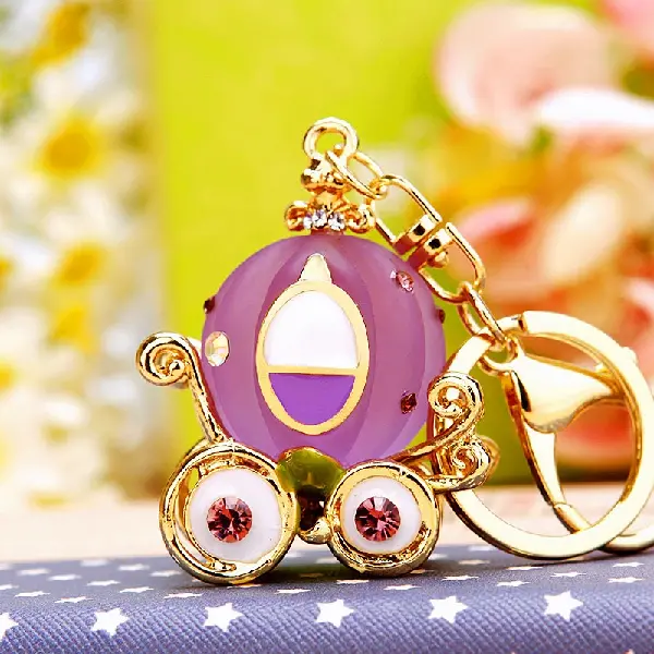 Jelly Pumpkin Cart Purple-Single OPP Bag Packaging,chaincharmsupply.com