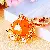 Rhinestone Pumpkin Keychain Wholesale Supply for Quality Retail - Jelly pumpkin cart orange-single OPP bag packaging