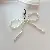 Wholesale Chic Bow Pearl Silver Love Charm for Retailers - pearl bow