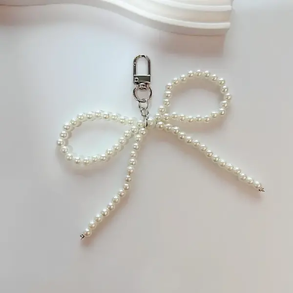 pearl bow,chaincharmsupply.com