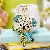 Wholesale Feng Shui Koala Bear Keychains - Car & Bag Charms - Koala bear blue-single OPP bag packaging
