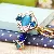 Wholesale Feng Shui Koala Bear Keychains - Car & Bag Charms - Ruyi blue-single OPP bag packaging