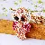 Premium Rhinestone-Encrusted Owl Keychains Wholesale Supply - Rhinestone Owl Pink-Single OPP bag packaging