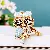 Premium Rhinestone-Encrusted Owl Keychains Wholesale Supply - Bow Owl Blue-Single OPP bag packaging