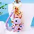 Wholesale Cute Rhinestone Duck Keychains for Retail Success - Light purple rope + duck purple-single OPP bag packaging