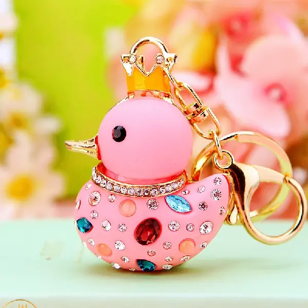 Little duck pink-single OPP bag packaging,chaincharmsupply.com
