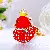 Wholesale Cute Rhinestone Duck Keychains for Retail Success - Little duck red-single OPP bag packaging