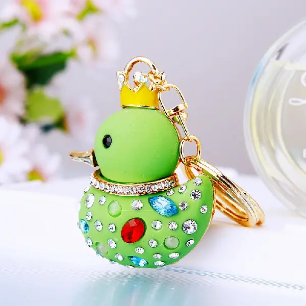 Little duck green-single OPP bag packaging,chaincharmsupply.com