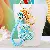 Wholesale Cute Rhinestone Duck Keychains for Retail Success - Sky blue fortune rope + A305 pearl duck blue - single OPP bag packaging