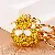 Wholesale Cute Rhinestone Duck Keychains for Retail Success - Full Rhinestone duck yellow-single OPP bag packaging