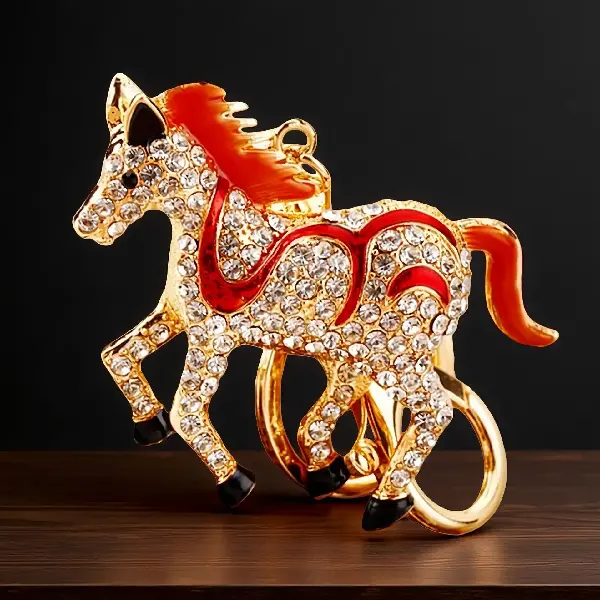 Flying Pony Red-single OPP bag packaging,chaincharmsupply.com