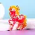 Zodiac Horse Keychain Wholesale Supply - Rhinestone Charm - Lucky Gemstone Horse Pink - Single OPP bag packaging