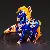 Zodiac Horse Keychain Wholesale Supply - Rhinestone Charm - Fortune Gem Horse Sapphire Blue - Single OPP bag packaging