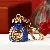 Wholesale Metal Four-Leaf Clover Keychains for Retailers - Lucky blue lucky bag - single OPP bag packaging