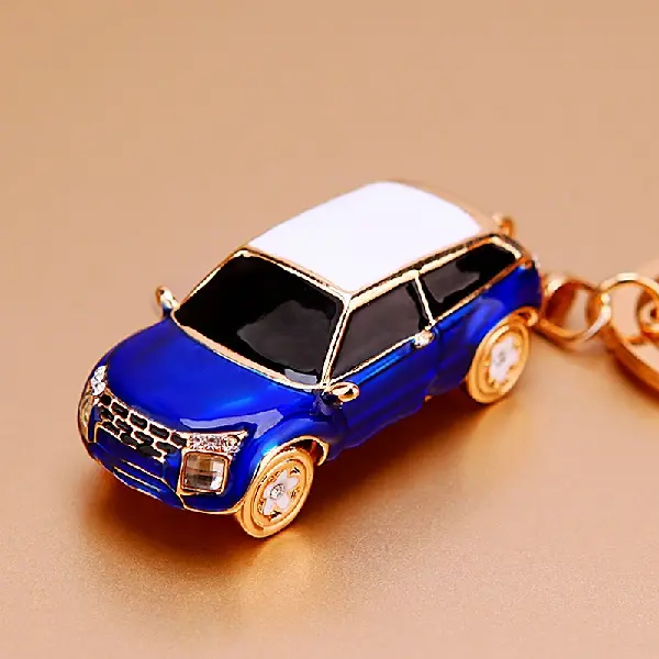 Land Rover Model Royal Blue-Single OPP bag packaging,chaincharmsupply.com