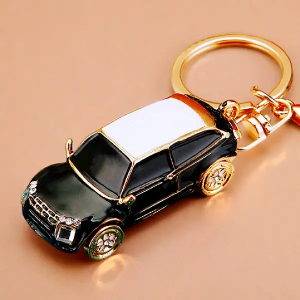 Land Rover Model Black - Single OPP Bag Packaging,chaincharmsupply.com