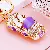 Wholesale Alloy Model Car Keychains for Bags & Phones - Convertible Purple - Single OPP bag packaging