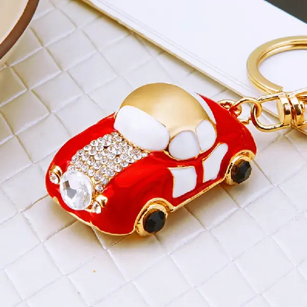 Princess Car Big Red-single OPP bag packaging,chaincharmsupply.com