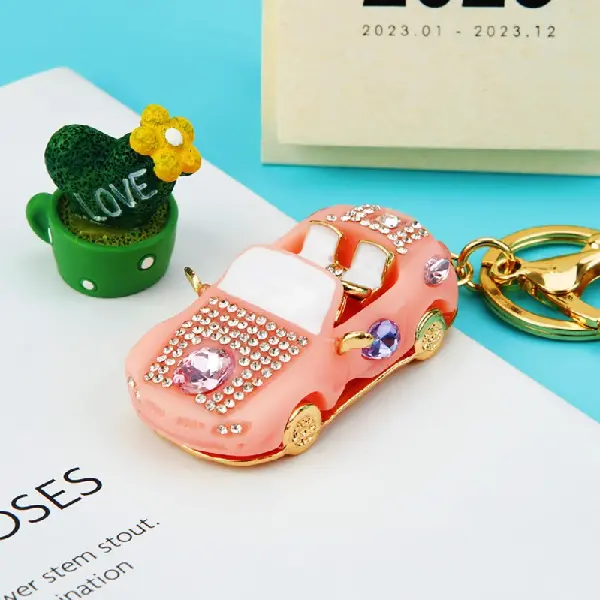 BM model pink-single OPP bag packaging,chaincharmsupply.com