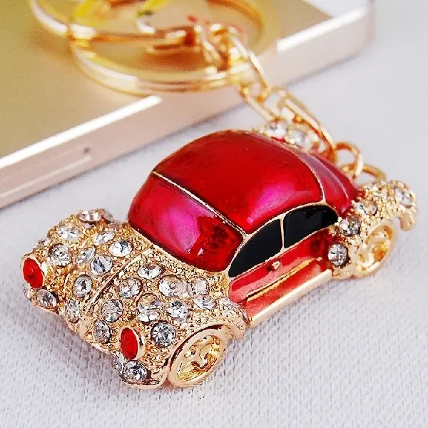 Classic car wine red-single OPP bag packaging,chaincharmsupply.com