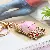 Wholesale Alloy Model Car Keychains for Bags & Phones - Classic car pink-single OPP bag packaging