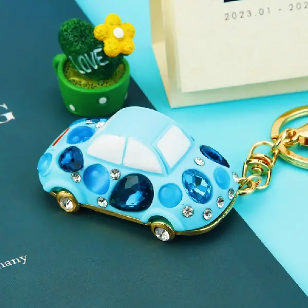 Beetle blue-single OPP bag packaging,chaincharmsupply.com