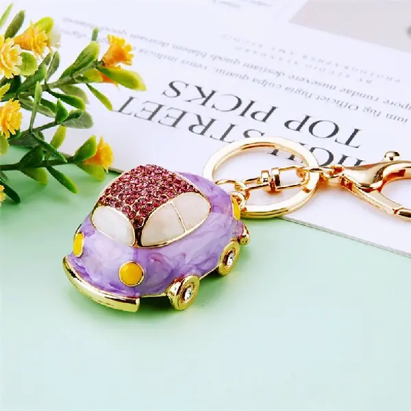New version of Beetle purple-single OPP bag packaging,chaincharmsupply.com