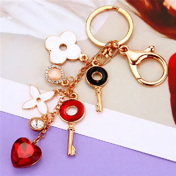 Gem love four-leaf clover-single OPP bag packaging,chaincharmsupply.com