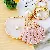 Premium Quality Pearl Shell Rhinestone Keychains Wholesale - Shell pink-single OPP bag packaging