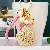 Premium Quality Pearl Shell Rhinestone Keychains Wholesale - Pink rope + shell champagne color - single OPP bag packaging
