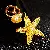 Pearl Shell Starfish Keychain Supply with Quality Craftsmanship - A553 jelly starfish yellow-single OPP bag packaging