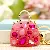 Wholesale Rhinestone-Encrusted Sneakers & Bag Charm Supply - Jelly satchel rose red-single OPP bag packaging