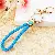 High-Quality Rhinestone Crown Dolphin Keychain Wholesale Supply - Love BV rope blue-single OPP bag packaging