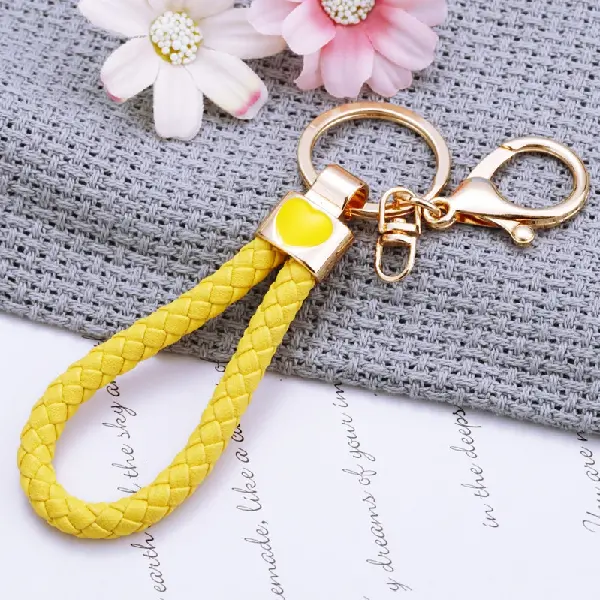 Love BV rope yellow-single OPP bag packaging,chaincharmsupply.com