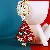 Wholesale Rhinestone Christmas Tree Keychains for Retailer - A373 Rhinestone-encrusted Christmas tree red-single OPP bag packaging
