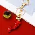 Wholesale Korean Creative Wealth Fish Keychain for Retailers - A521 fish money red - single OPP bag packaging