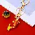 Wholesale Korean Creative Wealth Fish Keychain for Retailers - A521 Fish Money Duoduo Gold-single OPP bag packaging