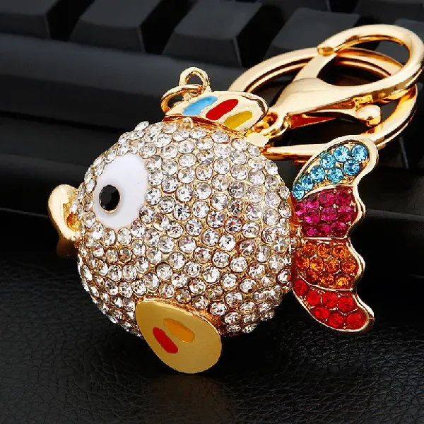 Colorful fish-single OPP bag packaging,chaincharmsupply.com