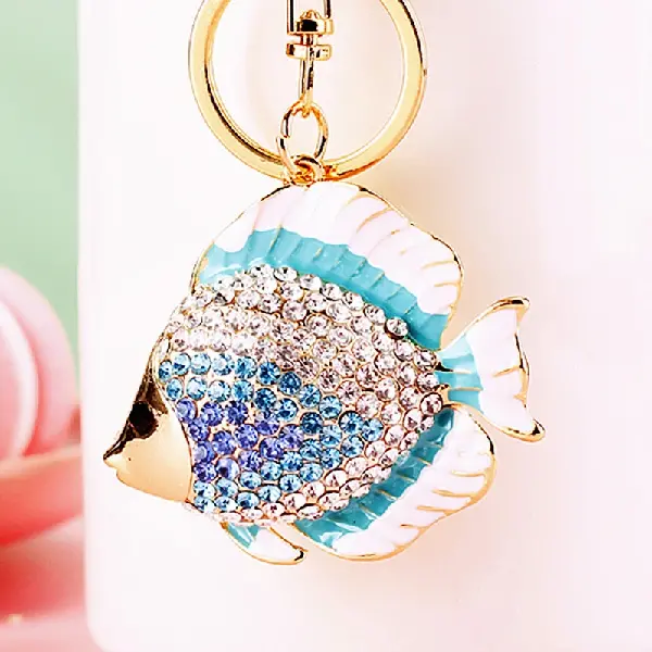 Flounder Blue - Single OPP bag packaging,chaincharmsupply.com