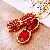 Wholesale Korean Creative Wealth Fish Keychain for Retailers - A lifetime of money red-single OPP bag packaging