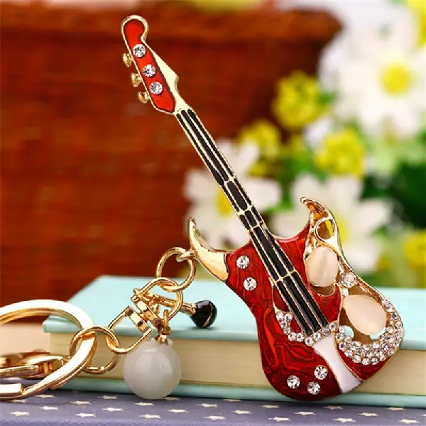 Romantic Guitar-single OPP bag packaging,chaincharmsupply.com